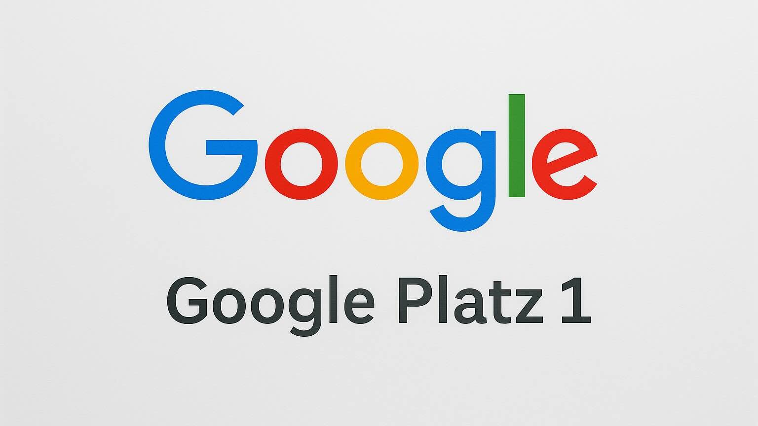 Wie lande ich bei Google auf Platz 1?