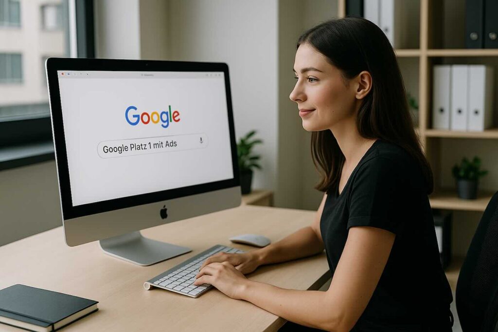 Google platz 1 mit Google Ads