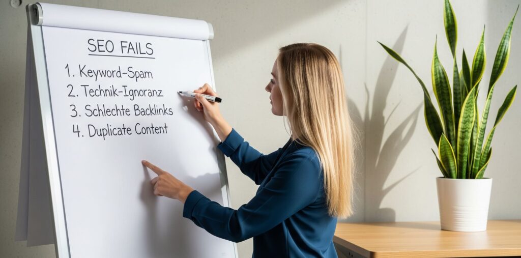 Was sind SEO Fails? Welche SEO Fehler solltest du vermeiden?