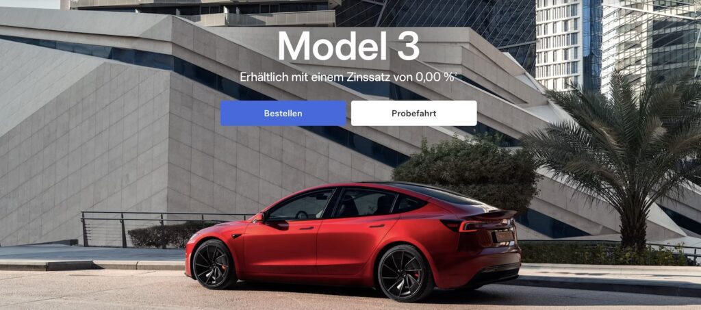 Tesla 0% Finanzierung und Free Supercharger / Free Supercharging